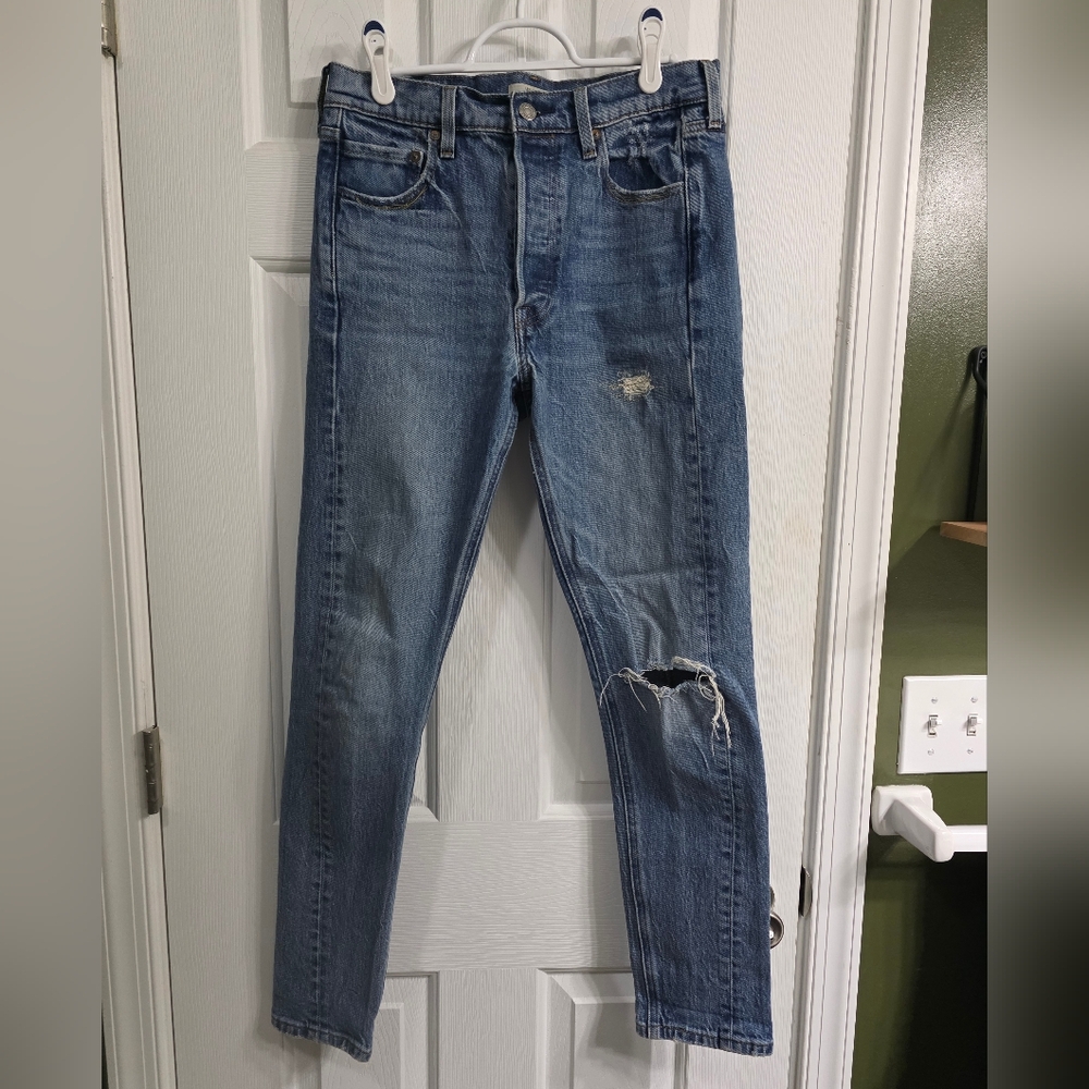 Rare Levi's 501 Jeans "Altered Skinny"